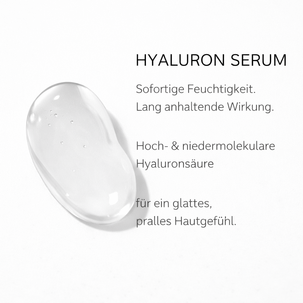 Hyaluron Serum Dermatologisch getestet & parfümfrei